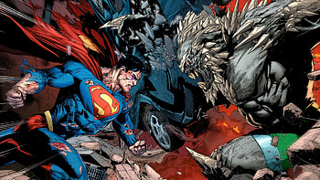 Superman vs Doomsday, Superman, Doomsday (DC Comics) HD wallpaper