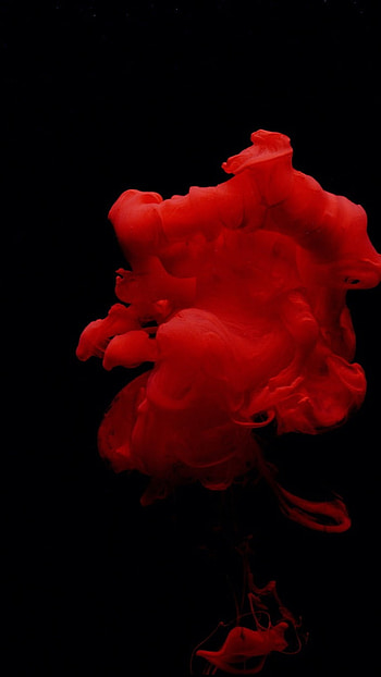Red Aesthetic, Red Smoke HD phone wallpaper