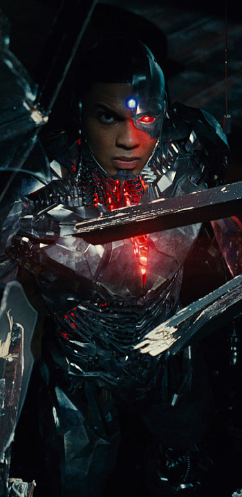 Cyborg in Justice League 2017, Samsung Galaxy Note HD phone wallpaper