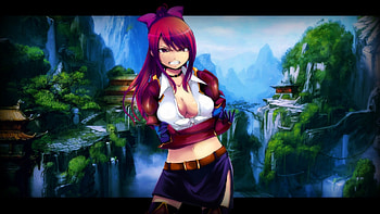 Fairy Tail, Scarlet Erza, Anime Girls / and Mobile Backgrounds HD wallpaper