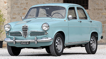 1955 Alfa Romeo Giulietta, Car, Giluietta, Old-Timer, Alfa Romeo HD wallpaper