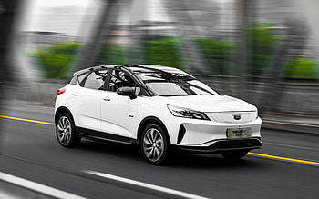Geely Emgrand GSe, compact crossovers, 2021 cars, motion blur, Geely FE-7, chinese cars, Geely HD wallpaper