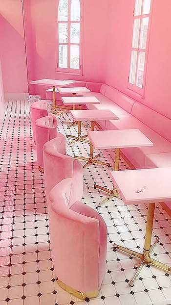 Pink Aesthetic, Tables HD phone wallpaper