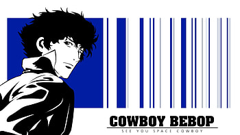 Preview cowboy bebop, spike spiegel, boy, brunette, look HD wallpaper