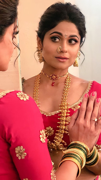 Shamitha shetty, bollywood actress HD phone wallpaper