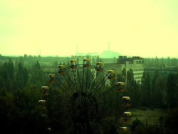 Chernobyl, Ferris Wheel, , Amusement Park, Post Apocalyptic, Ruin HD wallpaper