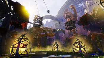 Blacktail Fantasy World, video game, Blacktail, fantasy, giant, landscape, fantasy landscape HD wallpaper