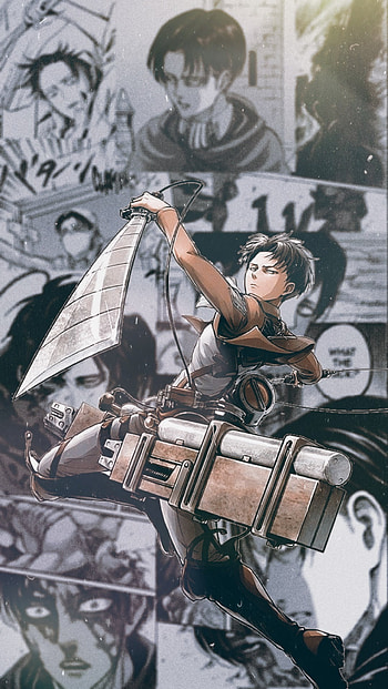 CAPTAIN LEVI, art, music HD phone wallpaper
