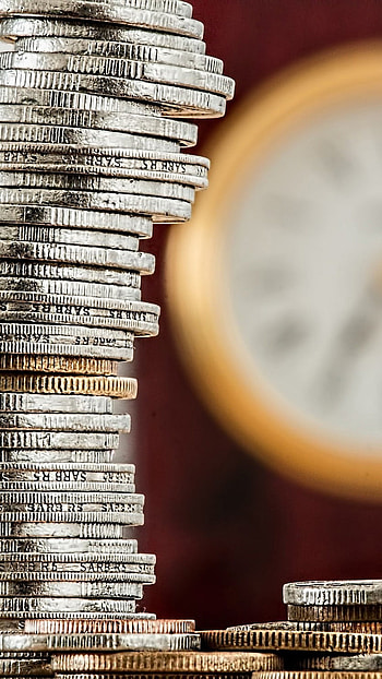 Money, Coins, Background HD phone wallpaper