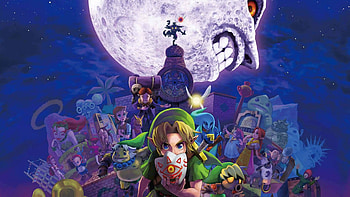 Majora's Mask archives, Gaming legends, Mysterious aura, Enigmatic adventure HD wallpaper