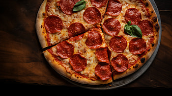 Mouthwatering Pepperoni Pizza for, pepperoni, food, pizza HD wallpaper