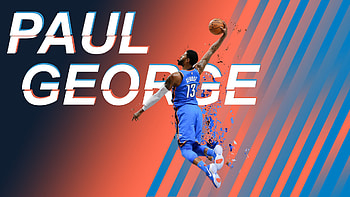 Paul George, Logo , Representing the player, Personalized aesthetics HD wallpaper