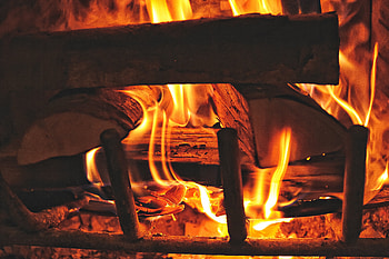 Fire, Bonfire, Miscellanea, Miscellaneous, Firewood, Fireplace HD wallpaper