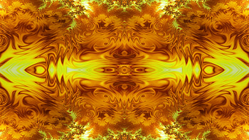 Trippy Psychedelic Fractal, trippy, psychedelic, aesthetic, orange (Color), Abstract, fractal HD wallpaper