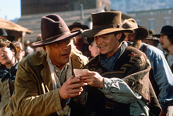 Back to the Future Part III, Time-travel western, Marty McFly, Cinematic journey HD wallpaper