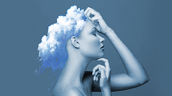 Girl Cloud Hair, girls, cloud, hairs, artist HD wallpaper