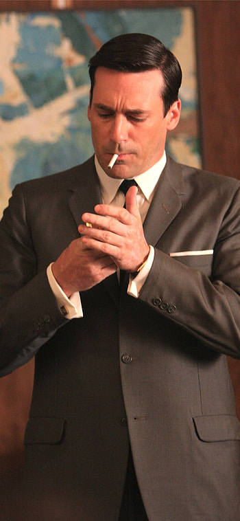 Jon Hamm , Mobile background, Actor's charm, Lock screen HD phone wallpaper
