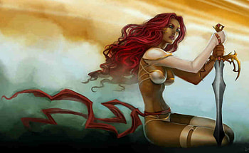 Leni: Amazon Queen, leni, amazon, sword, queen HD wallpaper