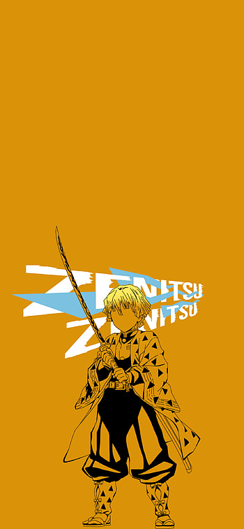 Zenitsu Agatsuma 2, Zenitsu Agatsuma, Anime, Demon Slayer: Kimetsu no Yaiba HD phone wallpaper