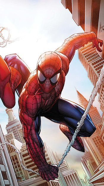 Spiderman Comic, Spiderman Comic Marvel HD phone wallpaper