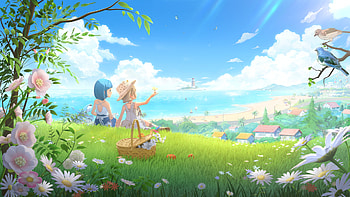 Starsand Island — Beachside Picnic, Video Game HD wallpaper