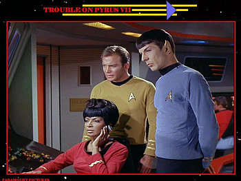Landing Party Trouble, spock, tos, star trek, kirk HD wallpaper