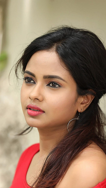 Chandna koppishetty, telugu actress, cute HD phone wallpaper