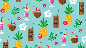 Tiki luau, Festive backgrounds, Mickey Mouse luau, Tropical paradise HD wallpaper