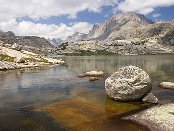 Landscape, Water, Rivers, Stones, Mountains HD wallpaper