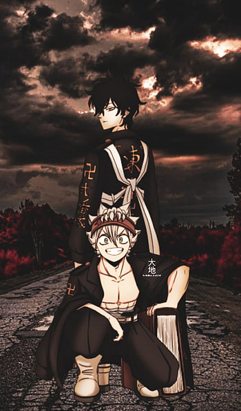 Asta and Yuno, cloud, sky HD phone wallpaper