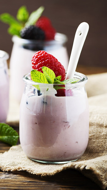 Food, Yoghurt, Culinary delight, Mouthwatering HD phone wallpaper