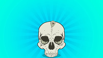 Vector, Lines, Ball, Graphics, Skull, Bead HD wallpaper