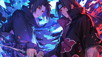 : Itachi & Sasuke Uchiha of the Uchiha Clan, Anime, Naruto, Itachi Uchiha, Sasuke Uchiha, Uchiha Clan, Sasuke & Itachi HD wallpaper