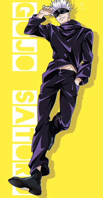 Gojo, saturo, jujutsu, anime HD phone wallpaper
