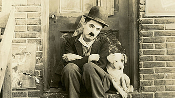 Charlie Chaplin, Movie, A Dog's Life, Dog, Sepia HD wallpaper