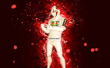 GucciIkonik, , red neon lights, Fortnite Battle Royale, Fortnite characters, GucciIkonik Skin, Fortnite, GucciIkonik Fortnite HD wallpaper