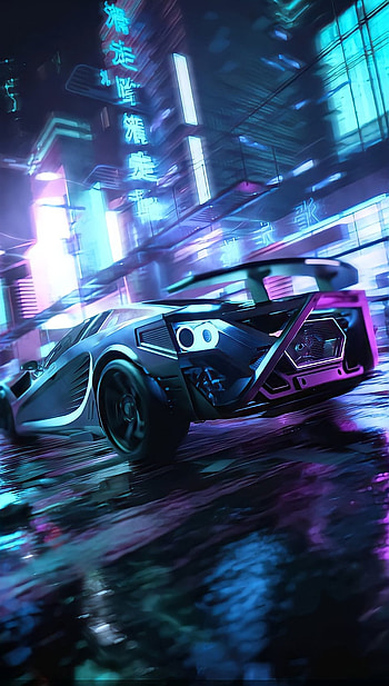 CAR, BLUE CAR, cool HD phone wallpaper