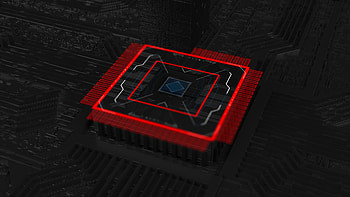 3D, Chip, Cpu, Processor, Scheme HD wallpaper
