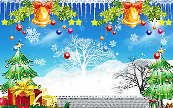 24 Animated Christmas HD wallpaper