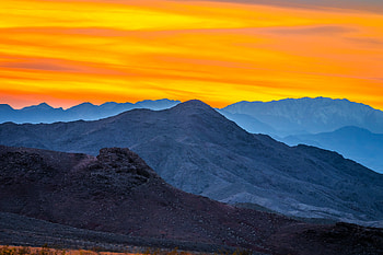 Sunset on Death Valley N.P., California, nature, valley, usa, sunset HD wallpaper