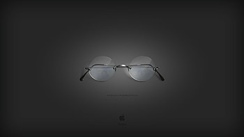 Round glasses, Steve Jobs HD wallpaper
