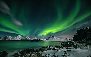 Aurora Boreals, sky, boreals, northern lights, aurora HD wallpaper