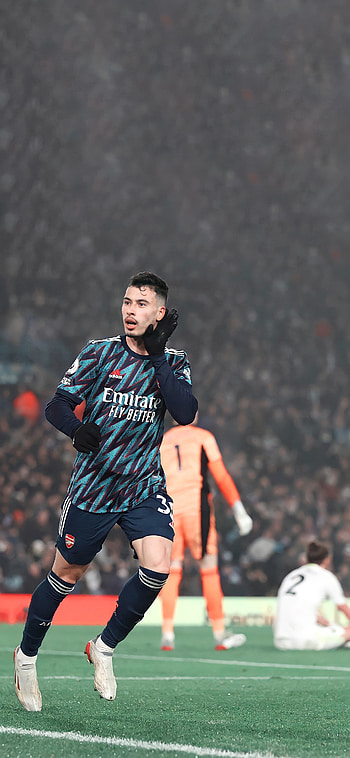Gabriel Martinelli , sports uniform, soccer HD phone wallpaper