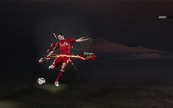 Steven Gerrard, legend, football, liverpool HD wallpaper
