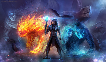 | Background ID:594684. Fantasy Wizard HD wallpaper