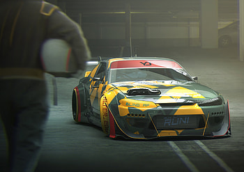 Nissan Silvia S15, Rallycross HD wallpaper