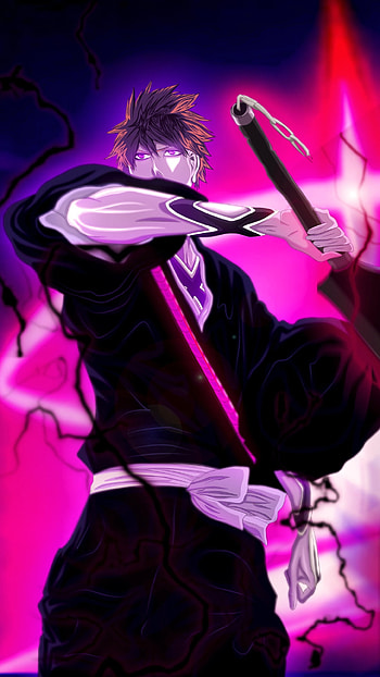 Bleach, bankai, sword, kurosaki, ichigo, , TYBW, anime HD phone wallpaper
