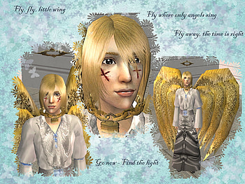 Wounded Angel, wings, faith, angels, butterflies, fantasy, love, girls, crosses, flowers, blood HD wallpaper