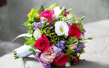 Flower Bouquet, Flower bouquet , Beautiful , Colorful flowers HD wallpaper