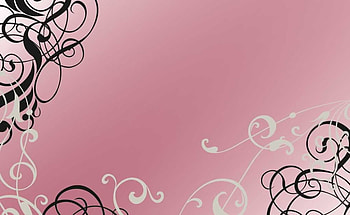Pretty Swirls, soft pink, white, black, swirls HD wallpaper